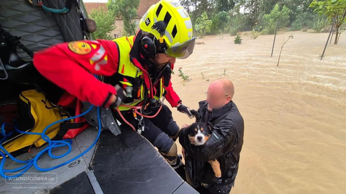 Akcja "latających aniołów" na Opolszczyźnie