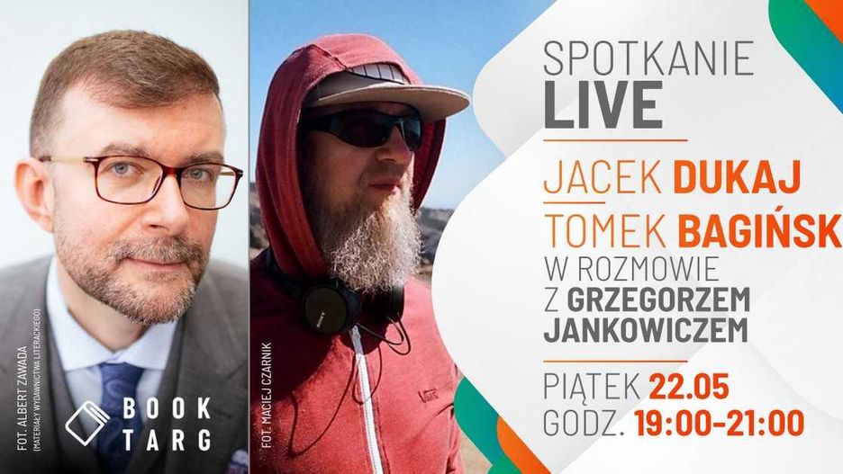 Jacek Dukaj i Tomasz Bagiński pracowali niedawno przy serialu "Kierunek: noc" na motywach powieści "Starość aksolotla"