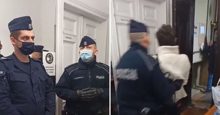 Likwidator w asyście ochrony i policji wszedł do redakcji Dziennika Wschodniego
