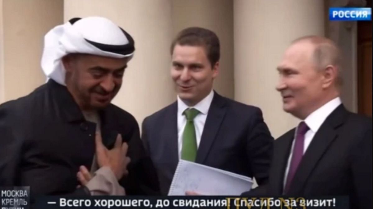 Putin podarował kurtkę Putinowi