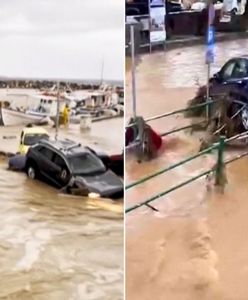 Greckie kurorty pod wodą. Potężne skutki ulewy na Cykladach