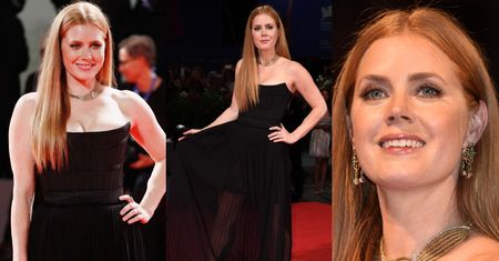 Alicia Vikander i Amy Adams na czerwonym dywanie w Wenecji (ZDJĘCIA)