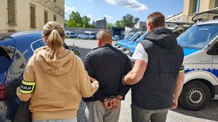 Sprawca rozboju zatrzymany przez policję z Piotrkowa Trybunalskiego