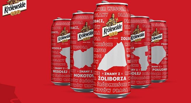 Bohaterowie stołecznych dzielnic w kampanii „Znani z Warszawy" piwa Królewskie