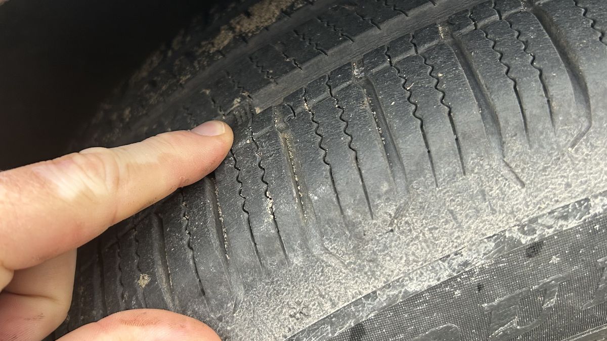 Wskaźnik zużycia opony