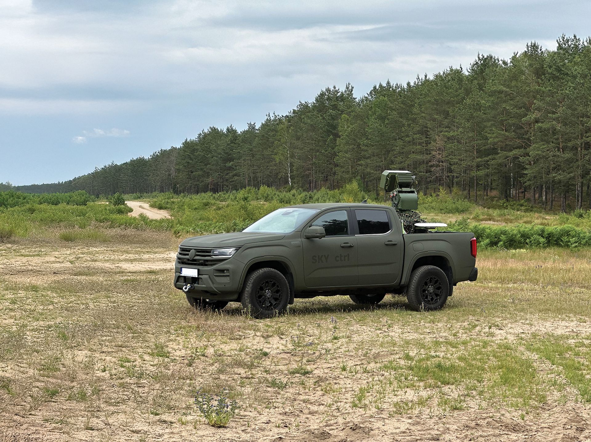 Radary FIELDctrl  na pickupach są normą w Ukrainie.