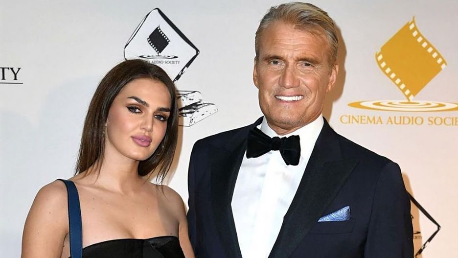 64-letni Dolph Lundgren z 25-letnią narzeczona