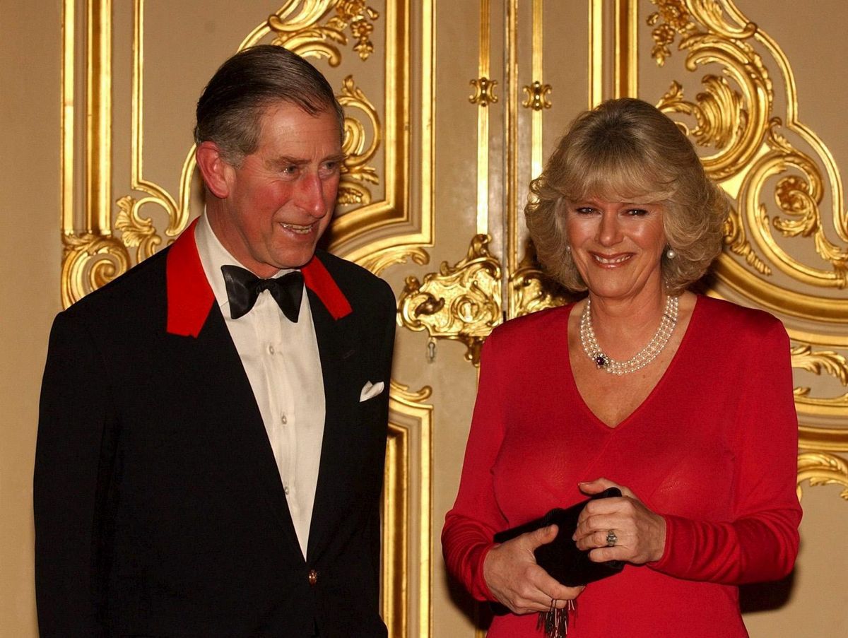 Królewska para. Król Karol III i królowa Camilla Parker Bowles. 