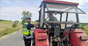Patków: Bezwzględne więzienie, ogromna grzywna i dożywotni zakaz. Pijany traktorzysta skazany w trybie przyspieszonym