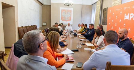 Komunikaty z posiedzenia Miejskiego i Powiatowego Zespołu Zarządzania Kryzysowego