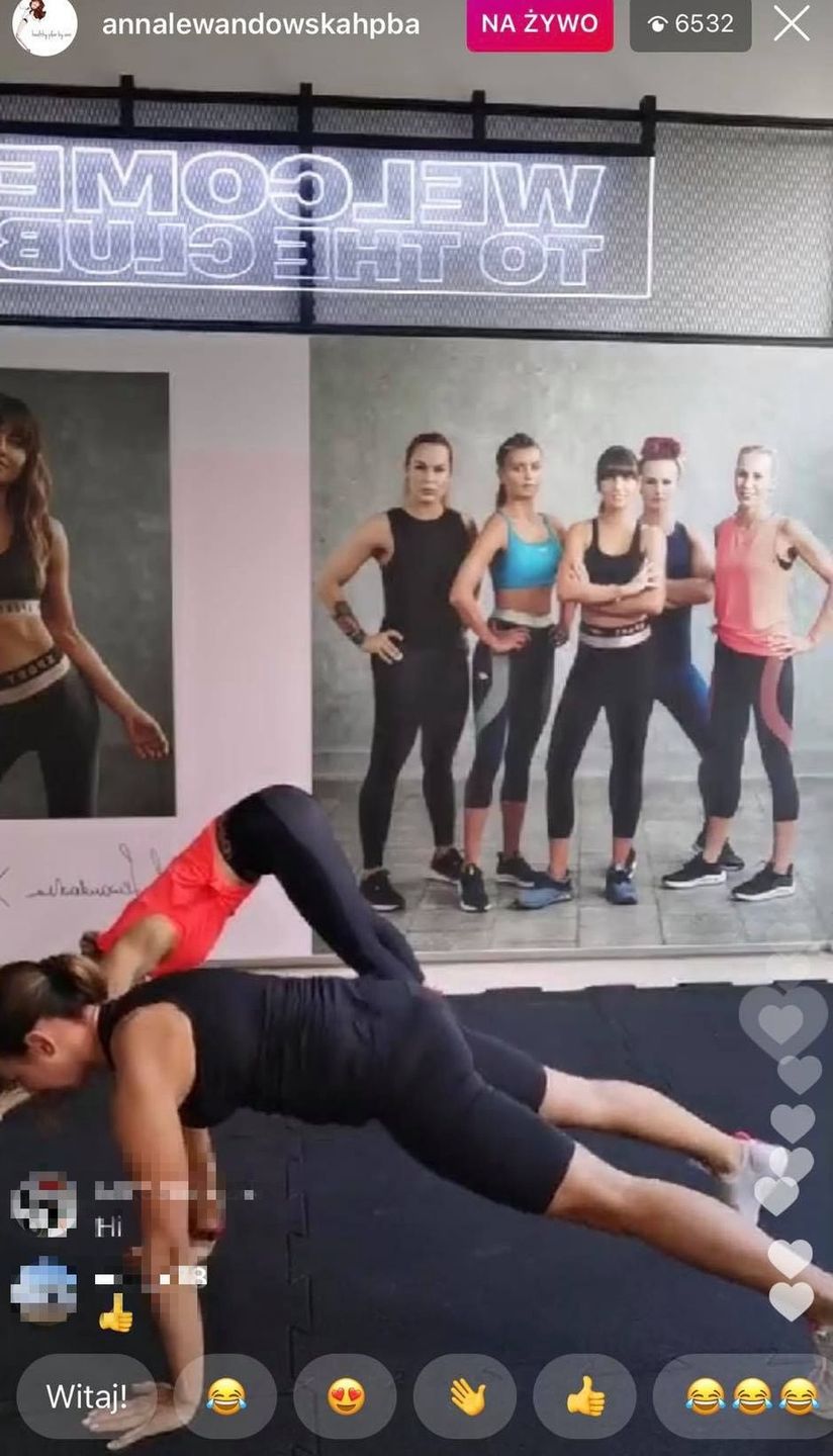 Anna Lewandowska powraca do treningów