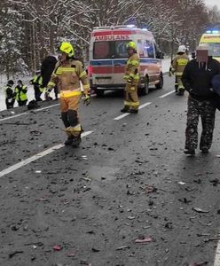 Śmiertelny wypadek pod Żarami. Zginęły trzy osoby, w tym dwuletnie dziecko
