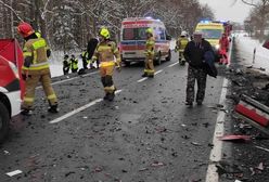 Śmiertelny wypadek pod Żarami. Zginęły trzy osoby, w tym dwuletnie dziecko