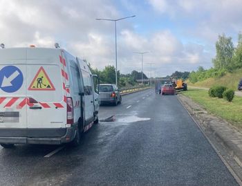 Wypadek na ul. Zagórowskiej w Koninie. Zablokowana Trasa Bursztynowa