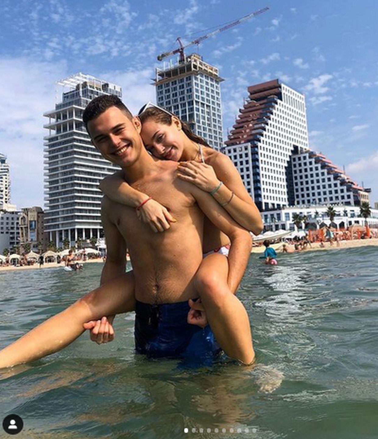 Wiktoria Gąsiewska i Adam Zdrójkowski