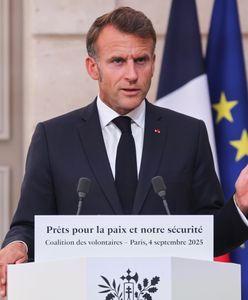 "Rosja zamyka się w logice wojny i terroru". Macron reaguje po ataku