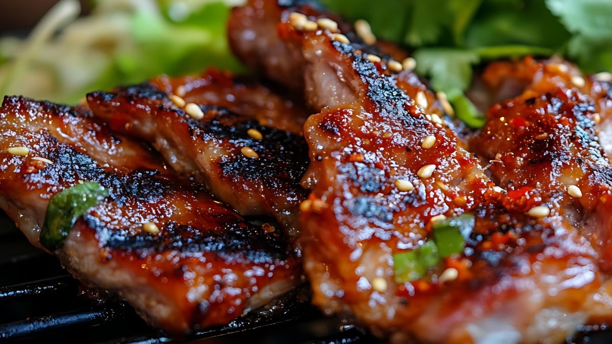Soczysta i pełna smaku karkówka w miodowej marynacie