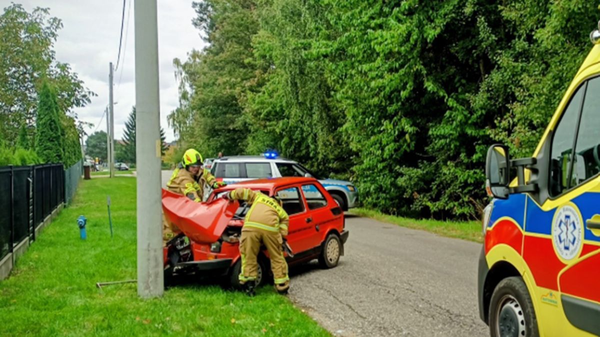 Wypadek malucha na Opolszczyźnie.
