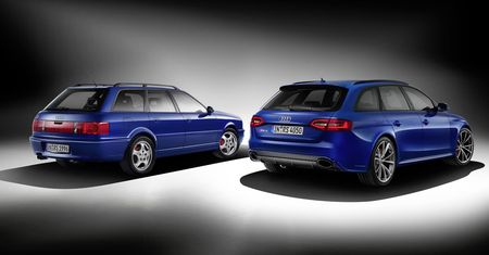Audi RS4 Avant Nogaro - hołd dla RS2