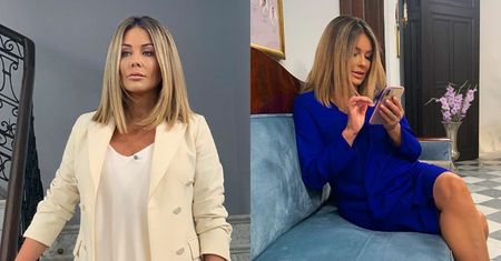 Elegancka Małgorzata Rozenek nie daje się hejtowi na planie "Projektu Lady". "Dostojnie schodzisz z tych schodów" (FOTO)