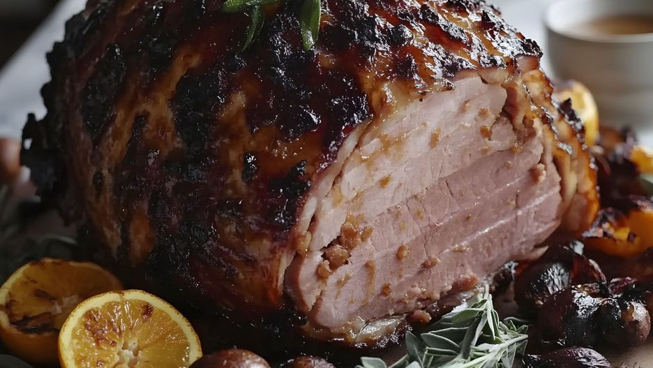 Pieczona szynka na Wszystkich Świętych