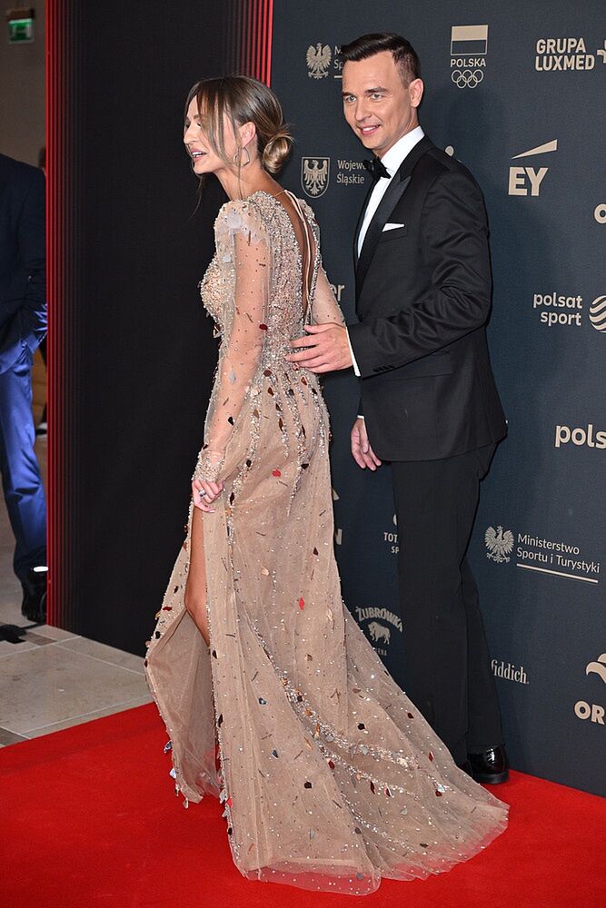 Jerzy i Patrycja Mielewscy podczas Gali Mistrzów Sportu 2024