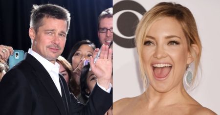 Brad Pitt ma romans z… Kate Hudson? "Bardzo się do siebie zbliżyli"