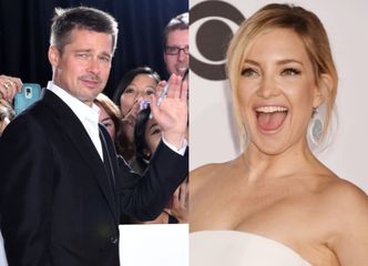 Brad Pitt ma romans z… Kate Hudson? "Bardzo się do siebie zbliżyli"