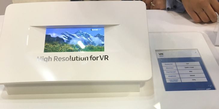 Samsung prezentuje 5,5-calowy ekran 4K stworzony z myślą o technologii VR 2