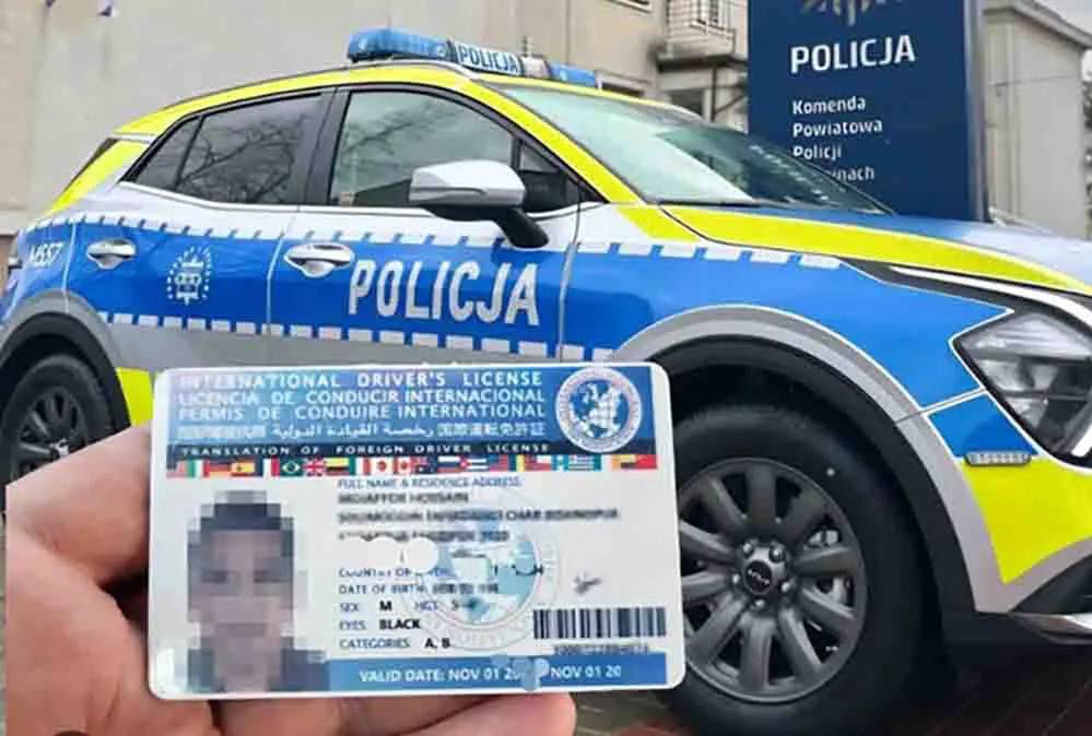 Lewe prawo jazdy kosztowało go 400 zł. Grozi mu 5 lat więzienia