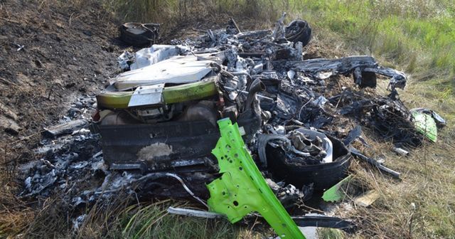 Wypadek Lamborghini Huracána przy 320 km/h [wideo]