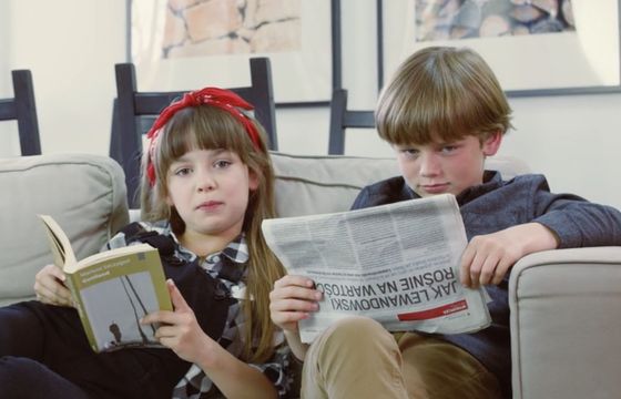 Dzieci w roli dorosłych reklamują Osiedle Cytrusowe i Nowy Horyzont od Euro Styl (wideo)