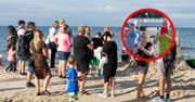Sensacja na plaży w Kołobrzegu. Ludzie wyciągali telefony