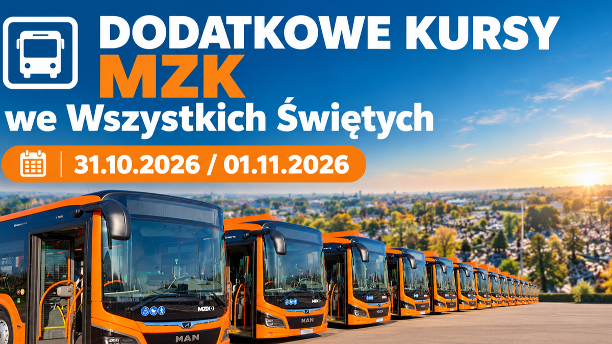 Dodatkowe linie autobusowe na Wszystkich Świętych