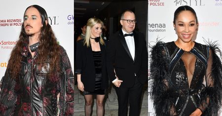 Plejada sław na gali Gwiazdy Dobroczynności: Michał Szpak, Adam Bodnar z żoną, Omenaa Mensah... (ZDJĘCIA)