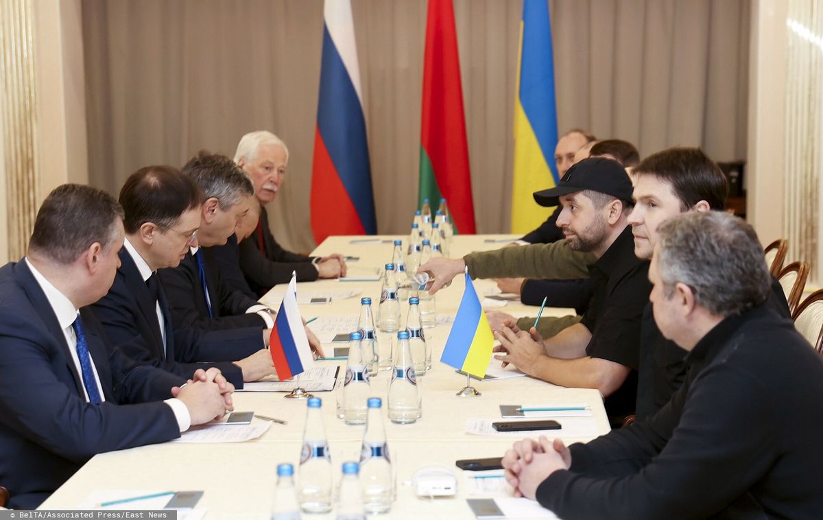 Rozmowy pokojowe Ukrainy z Rosją w Mińsku 