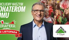 Adam Nawałka kibicuje „bohaterom domu” Leroy Merlin