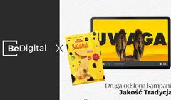 Osioł reklamuje Salami od Spomleku