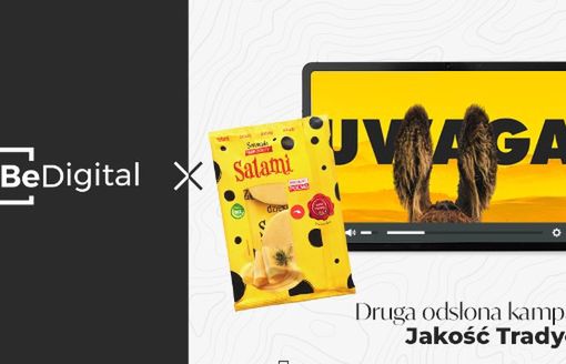 Osioł reklamuje Salami od Spomleku