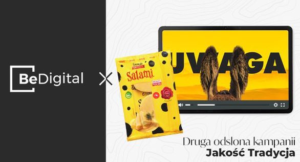 Osioł reklamuje Salami od Spomleku