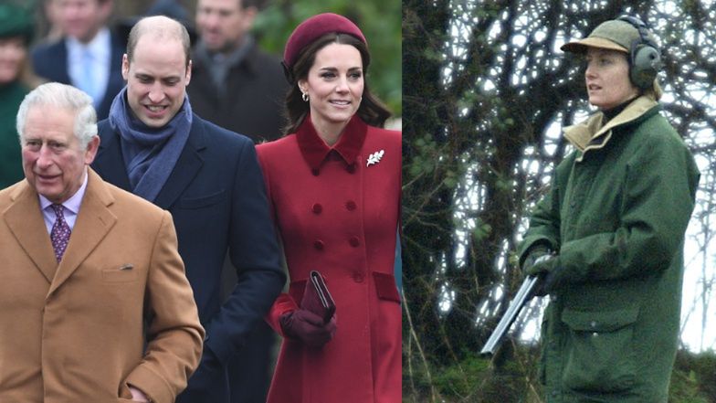 Polowanie rodziny królewskiej