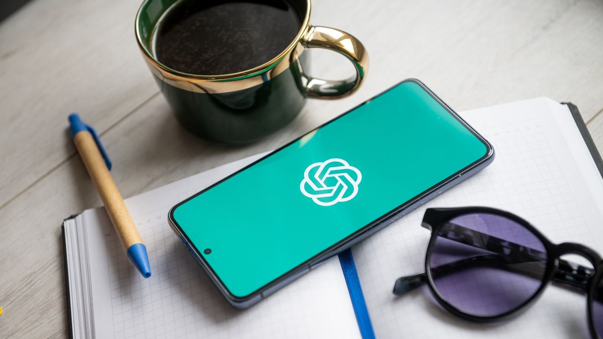 POLAND - 2024/01/31: In this photo illustration an Open AI Chat GPT logo seen displayed on a smartphone. (Photo Illustration by Mateusz Slodkowski/SOPA Images/LightRocket via Getty Images)