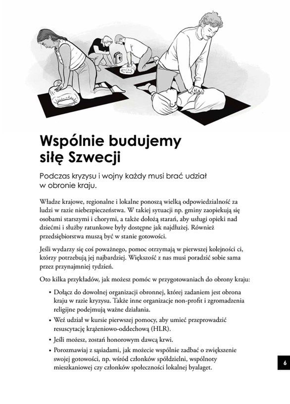 Wersja polska broszury na wypadek wojny  