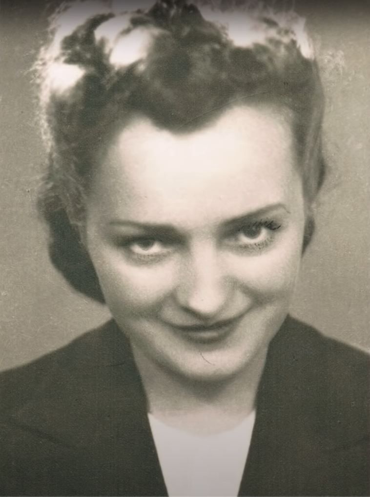 Zofia Stępień-Bator w młodości