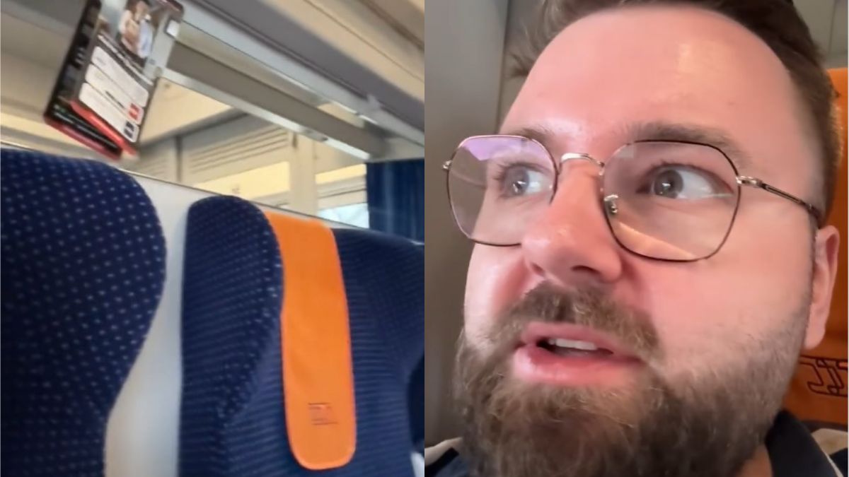 Bloger zaskoczony tym, co zastał w polskim pociągu
