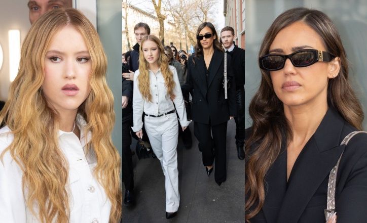 Jessica Alba z 14-letnią córką Haven w Mediolanie