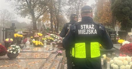 Rusza akcja "Hiena" na cmentarzach. Kontrole także w nocy