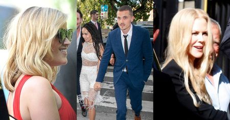 Tłum gwiazd na ślubie Zoe Kravitz. Nie zabrakło ekranowych przyjaciółek z "Wielkich kłamstewek" (ZDJĘCIA)