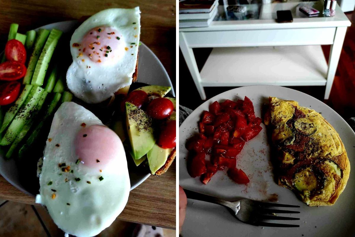 Jadłam więcej warzyw i starałam się unikać niedoborów