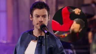 Harry Styles zaliczył bolesny upadek. Zrobił to w wielkim stylu
